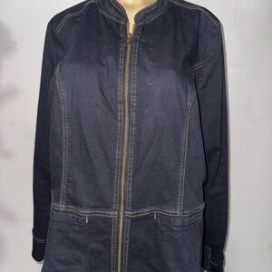 Blue Jean Jacket size large